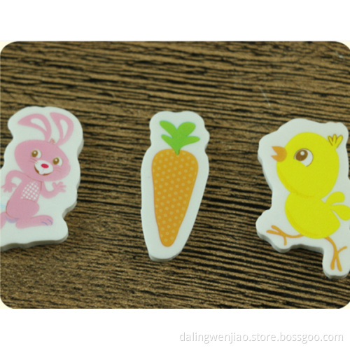 Hot 3D Animals Series Mini Eraser For Student